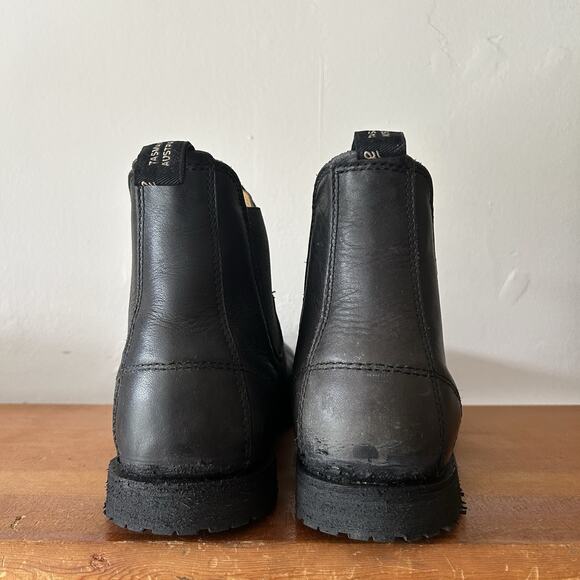 Men’s Blundstone #558 Chelsea Boots Black Leather Vibram Resole Size 13 US 14